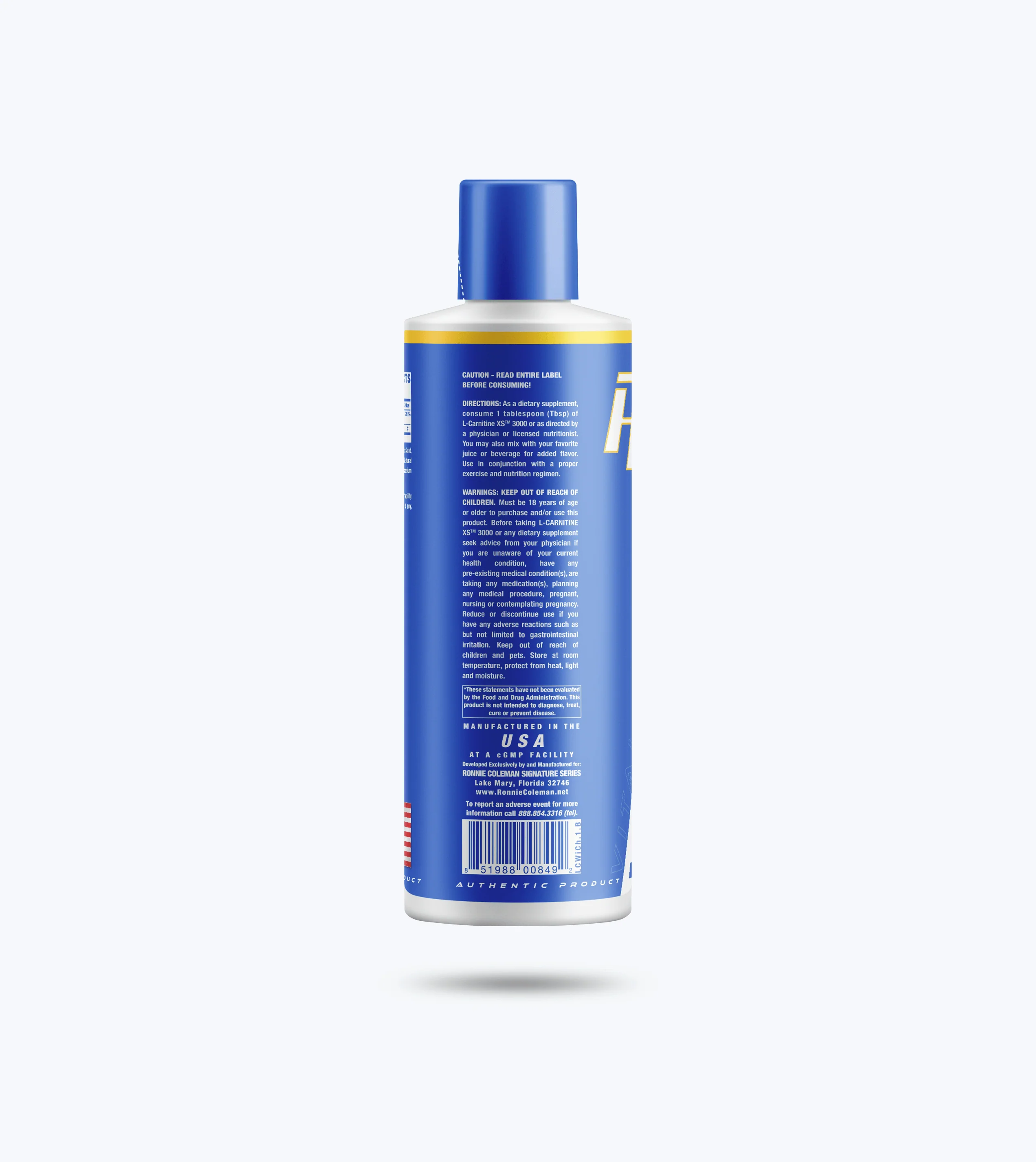L-Carnitine XS Liquid 3,000MG - Image 14
